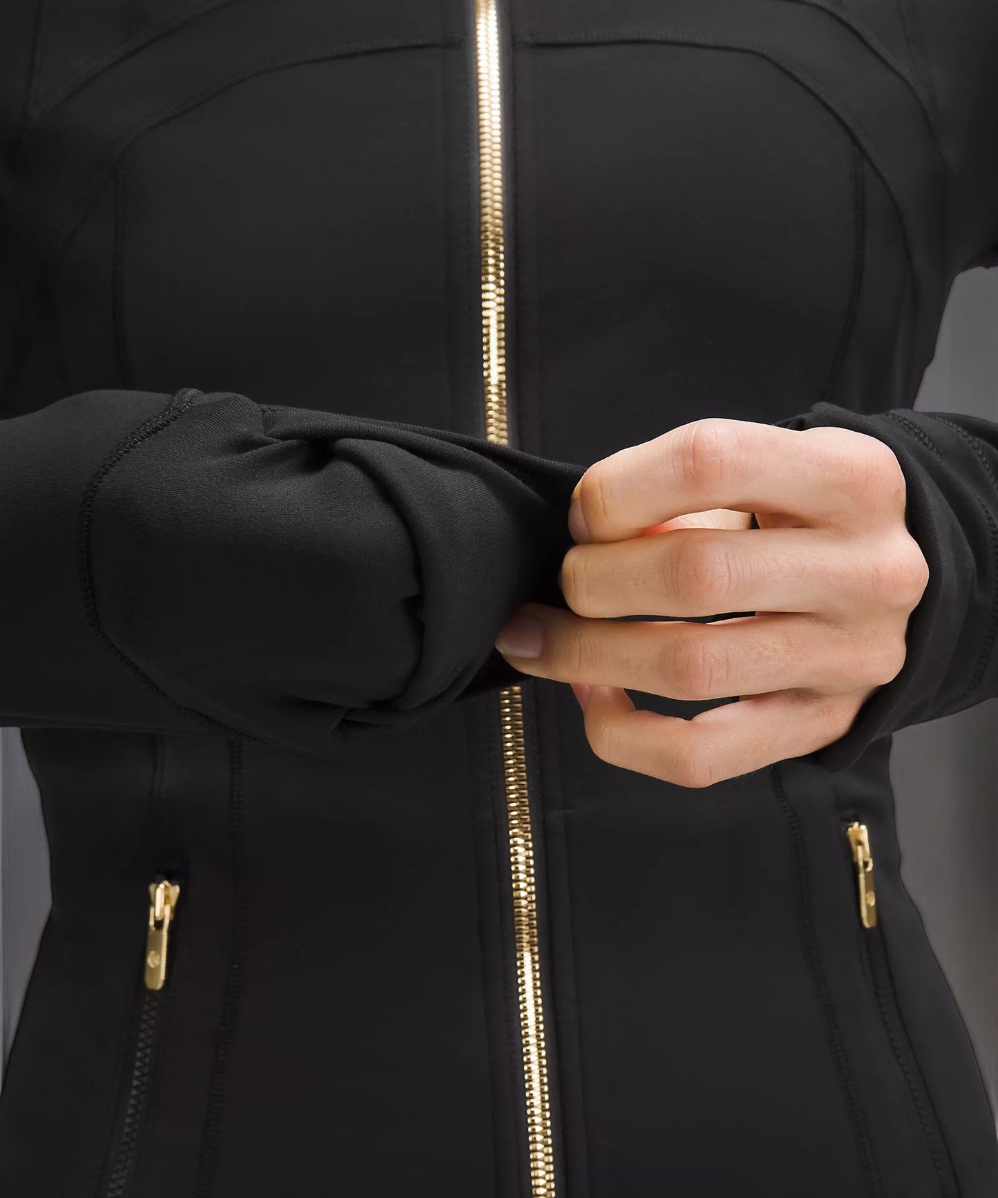 Casie Gold Contour Jacket